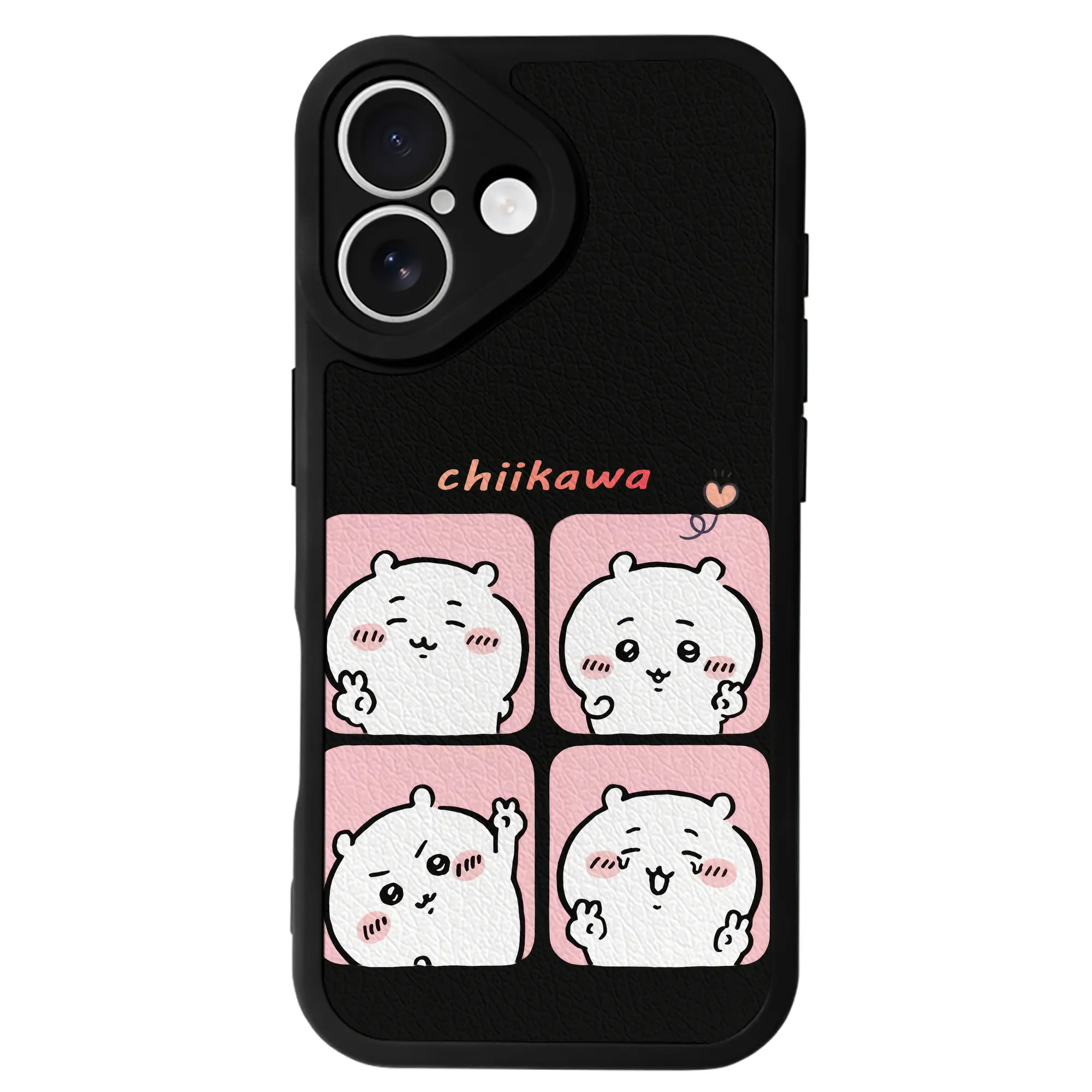 ちい が わ グッズ ちいかわ - IPhone 16シリーズ対応 ・ シリコンスマホケース ・ レザー調 ・ 高精度フィット ・ 耐衝撃 ・ ワイヤレス充電対応 ・ 精密カット